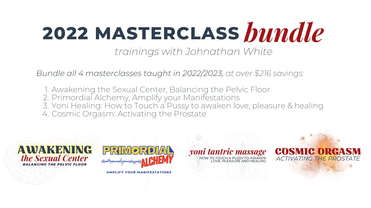Johnathan White – Sexual Kung Fu Lifestyle 4 Masterclass Bundle